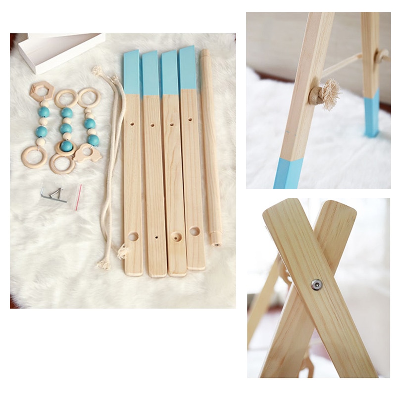 Wooden Baby Gym Simple Elegant Design